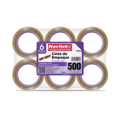 NAV-ADS-EHT4850 / 85004805000 CINTA EMPAQUE 500 NAVITEK 48X50 C/6