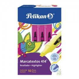 PEL-MAR-016001C / 30160001 Resaltador de texto Pelikan 414 rosa caja con 10 piezas