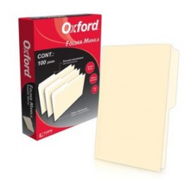 ESS-FOL-M751CRE / M7511 FOLDER OXFORD OFICIO CREMA C/100