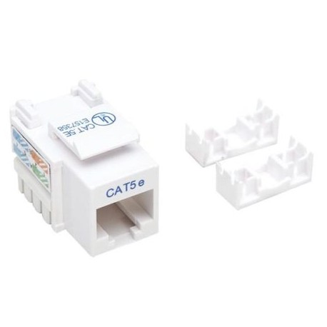 IC-CO-210355 / 210355 Jack Intellinet CAT 5e de impacto (keystone) blanco