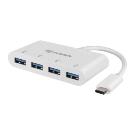 STE-USB-5260 / USB-5260 Hub usb tipo c con 4 puertos usb 3.0 STEREN 1 pza