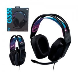 MM-LOG-G335BK / 981-000977 AUDIFONOS ALAMBRICO GAMER G335 NEGRO