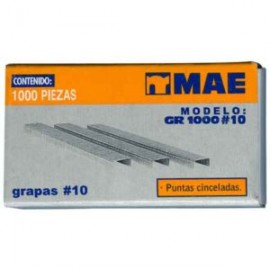 MAE-GRA-GR10 / GR-1000 10 Grapas numero 10