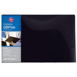 GBC-PAS-P3604 / P3604 CUBIERTAS LISAS GBC GBPLACK