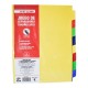DIE-SEP-2407 / 2407 Juego de separadores Dietrix carta colores neón 8 piezas