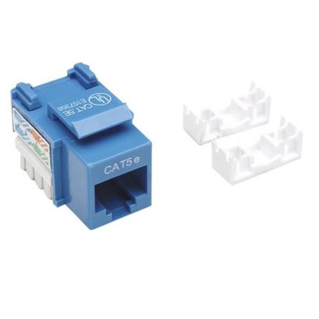 IC-CO-210546 / 210546 Jack Intellinet CAT 5e de impacto (kestone) azul