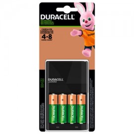 DUR-CAR-5001068 / 41333031217 Cargador Duracell con 4 pilas AA