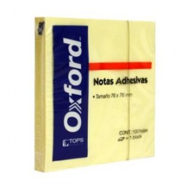 ESS-PST-74759 / 74759 NOTAS ADHESIVAS OXFORD 3X3 AMARILLO