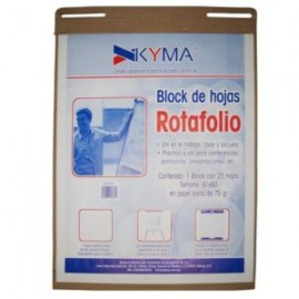 KYM-BLK-ROTABCO / BROTAFK-BCO BLOCK ROTAFOLIO KYMA C. GRANDE 25 HJS