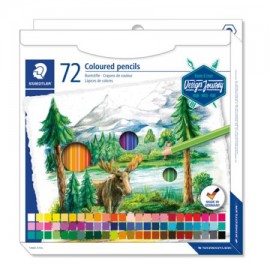 STD-COL-46C72 / 146C C72 Lápices de color Staedtler Design Journey clásicos caja con 72 piezas