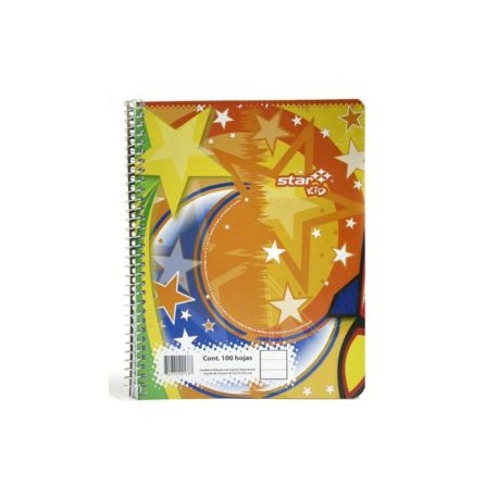 EST-CUA-178 / 178 CUADERNO ESPIRAL FORMA FRANCESA