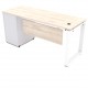 EQ-1-120-28 / EQ-1-120-28 Escritorio Recto Quadra 120×60 cm (Der./Izq.)