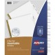 AVE-SEP-11124 / 11124 SEPARADOR BLANCO CARTA 8 DIVISIONES