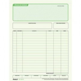 FTC-POL-CP1013C / CP-1013-C Póliza de Cheque c/carbón carta 3 BLO