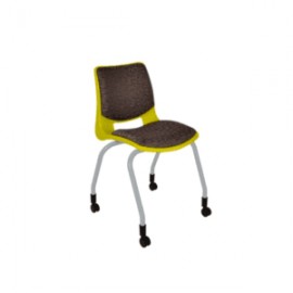 SBA-100 / SBA-100 Silla secretarial apilable bold tapizada pintada