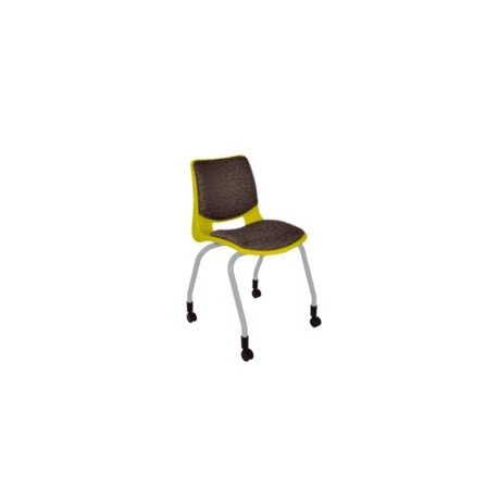 SBA-100 / SBA-100 Silla secretarial apilable bold tapizada pintada