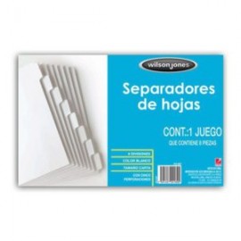 ACO-SEP-P2189 / P2189 SEPARADOR BLANCO 8 DIVISIONES