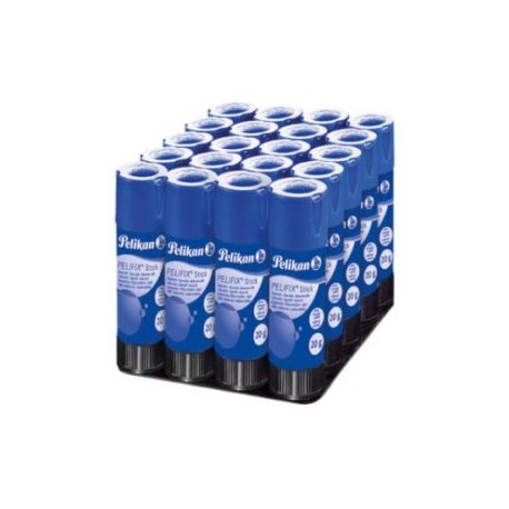 PEL-PEG-905300 / 9053000 Lápiz Adhesivo Peliflix 20gr charola con 24 piezas