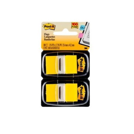 P3M-BAN-685AM / 70071206018 BANDERITAS ADHESIVAS POST-IT AMARILLO 2