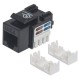 IC-CO-210720 / 210720 Jack Intellinet CAT 6 de impacto (keystone) negro