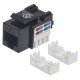 IC-CO-210720 / 210720 Jack Intellinet CAT 6 de impacto (keystone) negro