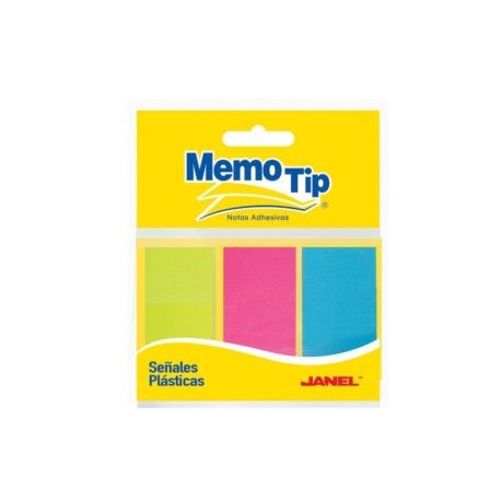 JAN-SEP-16295 / 6570116795 SEÑALES PLASTICAS MEMO TIP 3 COLORES