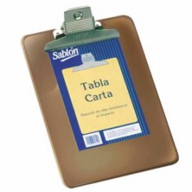 AZO-TAB-2316HU / 306.2316HU TABLA CON CLIP METALICO TAMAÑO CARTA HU