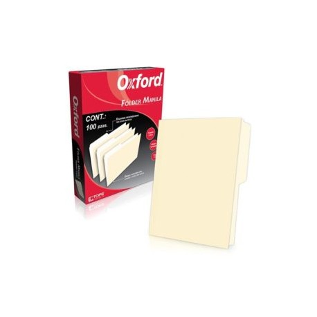 ESS-FOL-M750CRE / M7501 FOLDER OXFORD CARTA CREMA C/100