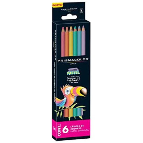 BER-COL-35892 / 2135892 COLORES PRISMACOLOR JUNIOR C/6 PAST