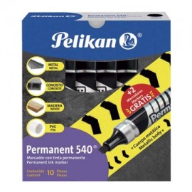 PEL-MAR-026017 / 30260017 Marcador permanente Pelikan 540 negro caja con 10 piezas