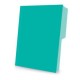 ESS-FOL-5012AQU / C0050 1/2 AQU FOLDER PENDAFLEX CARTA AQUA C/50