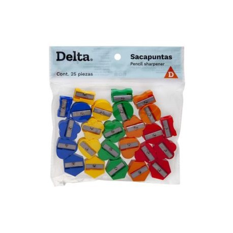 BAR-SAC-SKD25 / SKD25 SACAPUNTAS PLASTICO 1 ORIFICIO