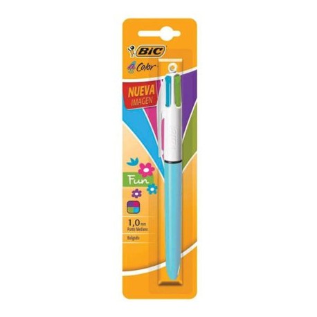 BIC-BOL-36171 / 936171 Bolígrafo Bic Fun cuatro colores