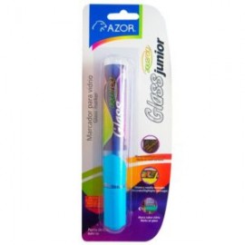 AZO-MAR-22126AZ / 301.22126AZ MARCADOR AQUARELO GLASS JR AZUL