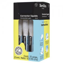 BAR-CRR-CCL5 / CL15 Corrector líquido Barrilito tipo bolígra