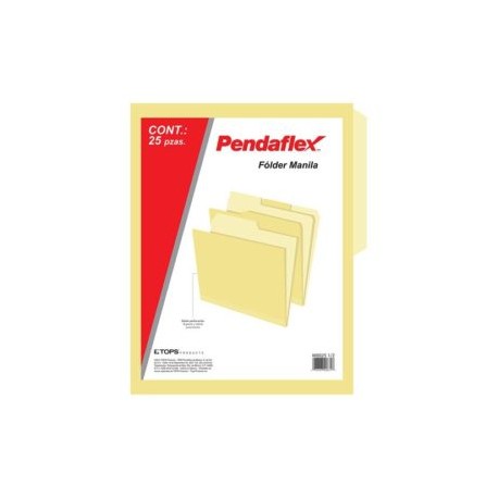 ESS-FOL-M0025 / M0025 1/2 FOLDER PENDAFLEX CARTA CREMA C/25