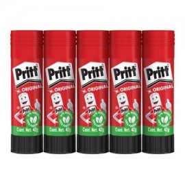 HEN-PEG-2730300 / 2730300 Lápiz adhesivo Pritt en barra de 42 gr charola con 5 piezas