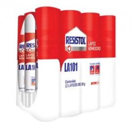 HEN-PEG-2795825 / 2795825 Lápiz adhesivo Resistol en barra de 10 gr charola con 12 piezas