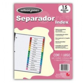 ACO-SEP-P1365 / P1365 SEPARADOR C/NUMERACION 15 DIVISIONES