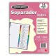 ACO-SEP-P1365 / P1365 SEPARADOR C/NUMERACION 15 DIVISIONES