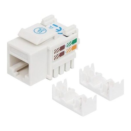 IC-CO-210591 / 210591 Jack Intellinet CAT 6 de impacto (keystone) blanco