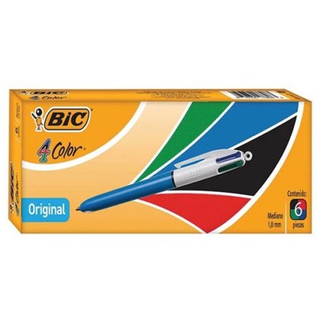 BIC-BOL-11146 / 511146 BOLIGRAFO BIC CUATRO COLORES ORIGINAL BO