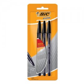 BIC-BOL-UFCNE3 / 70330354494 BOLIGRAFO BIC CRISTAL ULTRA FINO NEGR