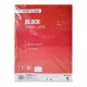 DIE-BLK-3475 / 3475 Block Dietrix tamaño carta raya 80 hojas