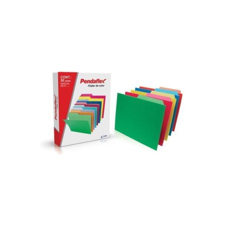 ESS-FOL-05012SI / C0050 1/2 SI FOLDER PENDAFLEX CARTA INTENSO C/50