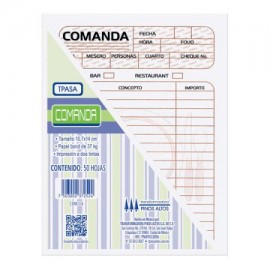 PIN-POL-COMANDB / COM1/4 COMANDA 1/4 CARTA C/3 BLOCKS