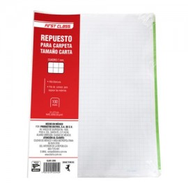 DIE-CUA-2295 / 2295 Repuesto para carpeta Dietrix carta 7 mm100 hojas con filo de colores