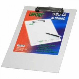 AZO-TAB-1352 / 304.1352 TABLA DE ALUMINIO CON CLIP CARTA