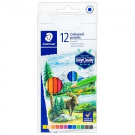 STD-COL-46C12 / 146C C12 Lápices de color Staedtler Design Journey clásicos caja con 12 piezas