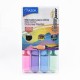 AZO-MAR-22426P / 301.22426P Marcador para vidrio Aquarelo Glass Jr. punta bala 4 mm colores pastel con 4 pzs